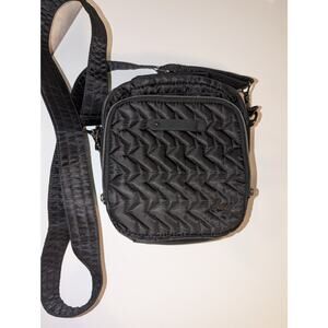 Lug Skeeter Black Small Crossbody with Charm Bar for Summer Vacation